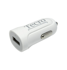 Автомобильное зарядное устройство Tecro (1USBх2.1A) White (TCR-0121AW)