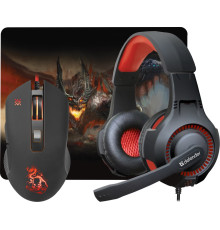 Мишка Defender Devourer MHP-006 USB з ігровою поверхнею і гарнітурою (52006)