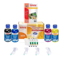 Комплект ПК WWM Epson Stylus SX125/SX130/SX235W (RC.T128Р) з пігментними чорнилами Everest