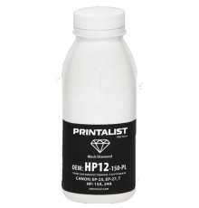 Tонер Printalist (HP12-150-PL) HP LJ 1200/1220 Black 150г