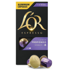 Кофе в капсулах L`OR Lungo Profondo 10шт