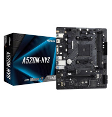 Материнська плата ASRock A520M-HVS Socket AM4