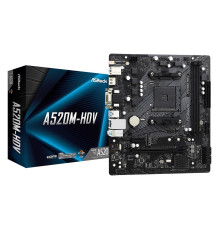 Материнська плата ASRock A520M-HDV Socket AM4