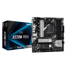 Материнська плата ASRock A520M Pro4 Socket AM4