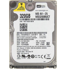 Накопитель HDD 2.5" SATA  320GB WD Blue 5400rpm 16MB (WD3200LUCT_) Refurbished