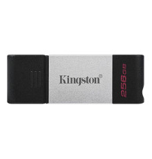 Флеш-накопитель USB3.2 256GB Type-C Kingston DataTraveler 80 Grey/Black (DT80/256GB)