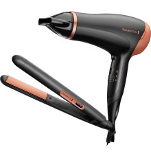 Набор фен + выпрямитель Remington D3012GP Haircare Giftpack