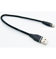 Кабель Dengos USB - USB Type-C (M/M) 0.25 м Black (NTK-TC-SHRT-BLACK)
