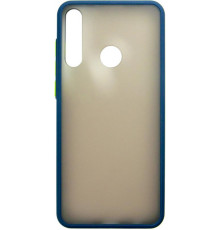 Чохол-накладка Dengos Matt для Huawei Y6p Blue (DG-TPU-MATT-56)