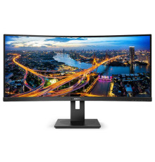 Монiтор Philips 34" UltraWide 345B1C/00 VA Black Curved