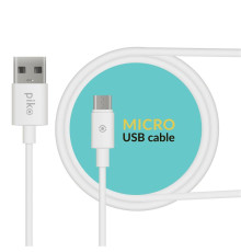 Кабель Piko CB-UM11 USB - micro USB (M/M), 1.2 м, White (1283126496172)