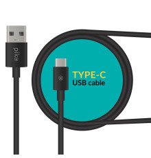 Кабель Piko CB-UT12 USB - USB Type-C (M/M), 2 м, Black (1283126493850)