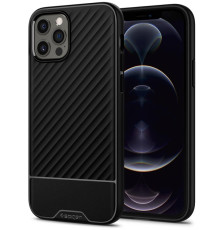 Чохол-накладка Spigen Core Armor для Apple iPhone 12 Pro Max Matte Black (ACS01471)