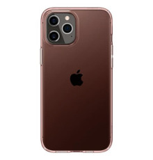 Чохол-накладка Spigen Crystal Flex для Apple iPhone 12/12 Pro Rose Crystal (ACS01518)