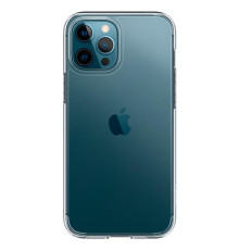 Чохол-накладка Spigen Crystal Hybrid для Apple iPhone 12 Pro Max Crystal Clear (ACS01476)