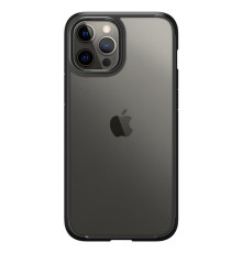 Чохол-накладка Spigen Crystal Hybrid для Apple iPhone 12 Pro Max Matte Black (ACS01477)