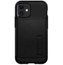 Чeхол-накладка Spigen Slim Armor для Apple iPhone 12 Mini Black (ACS01545)