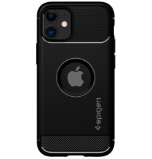 Чехол-накладка Spigen Rugged Armor для Apple iPhone 12 Mini Matte Black (ACS01743)