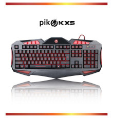 Клавіатура Piko KX5 Ukr Black (1283126489600)