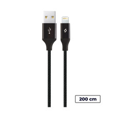 Кабель Ttec (2DK19S) USB - Lightning, AlumiCable, 2м, Black