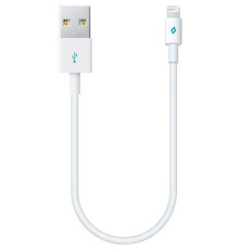 Кабель Ttec USB - Lightning (M/M), Mini Cable, 0.3 м, White (2DK7512B)