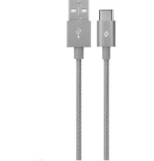 Кабель Ttec AlumiCable USB - USB Type-C (M/M), 1.2 м, Space Gray (2DK18UG)
