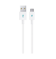 Кабель Ttec USB - USB Type-C (M/M), 1.2 м, White (2DK12B)