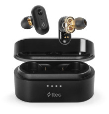 Bluetooth-гарнітура Ttec AirBeat Duo True Wireless Headsets Black (2KM127S)