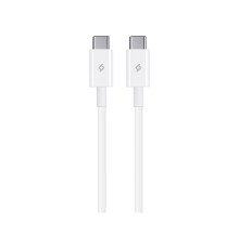 Кабель Ttec USB Type-C - USB Type-C (M/M), 1.2 м, White (2DK36B)