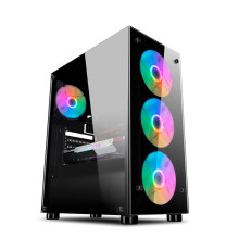 Корпус 1stPlayer V3-A-4G6 Black без БЖ