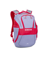Рюкзак Rivacase 5225 Grey/Red 15.6"