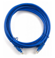 Патч-корд литий Ritar PCR-CCA/0.5Be/00210 UTP, CCA, RJ45, Cat.5e, 0,5m, синій