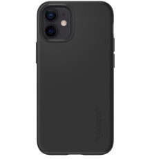 Чехол-накладка Spigen Thin Fit для Apple iPhone 12 Mini Black (ACS01739)