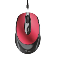 Мишка бездротова Trust Zaya Rechargeable WL (24019) Red USB