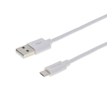 Кабель Grand-X USB - micro USB (M/M), Cu, 2.5 м, White (PM025W)