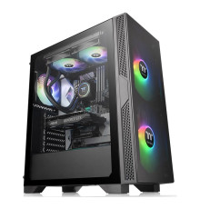 Корпус Thermaltake Versa T25 Tempered Glass Edition Black (CA-1R5-00M1WN-00)