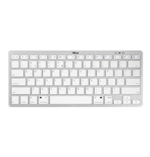Клавіатура бездротова Trust Nado (23746) White Bluetooth