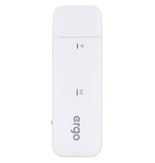 3G/4G USB Модем Ergo W02-CRC9 White (4G/LTE cat4., SIM, с разъёмом CRC9 для внешней антенны)