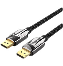 Кабель Vention DisplayPort - DisplayPort (M/M), 3 м, v1.4, чорний (HCABI)