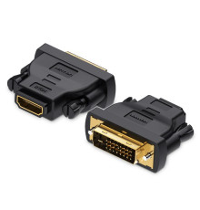 Адаптер Vention HDMI - DVI V 1.4 (F/M), Black (ECDB0)