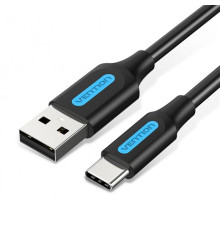 Кабель Vention USB Type-C - USB (M/M), 1.5 м, Black (COKBG)