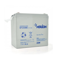 Акумуляторна батарея Merlion 12V 55AH (GP12550M6/06017) AGM