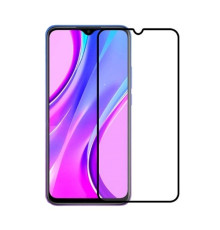 Захисне скло для Xiaomi Redmi 9/Redmi 9 Prime/Poco M2/Poco M3 Black, 0.3мм, 4D ARC, Люкс (Z16568)