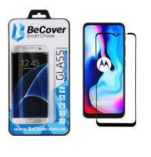 Захисне скло BeCover для Motorola Moto E7 Plus Black (705241)