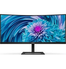 Монiтор Philips 34" UltraWide 346E2CUAE/00 VA Black Curved