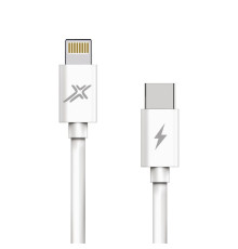 Кабель Grand-X USB Type-C - Lightning (M/M), Power Delivery, 20 W, 1 м, White (CL-07)