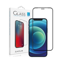 Защитное стекло ACCLAB Full Glue для Apple iPhone 12 Pro Max Black (1283126508233)