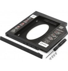 Адаптер 1StCharger HDD 2.5" в відсік приводу ноутбука SATA/mSATA (HDC1ST127-2)