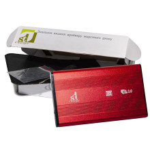 Внешний карман 1StCharger SATA HDD/SSD 2.5", USB 3.0, Red (HDE1STU2530BR)
