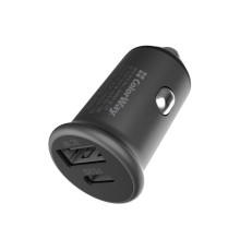 Автомобильное зарядное устройство ColorWay (2USBx3A, 38W) Power Delivery Port+QC3.0 Gray (CW-CHA029PD-GR)